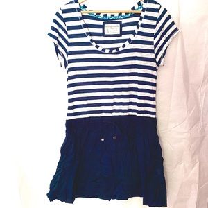 Aeropostale striped top dress Navy & White Size XL
